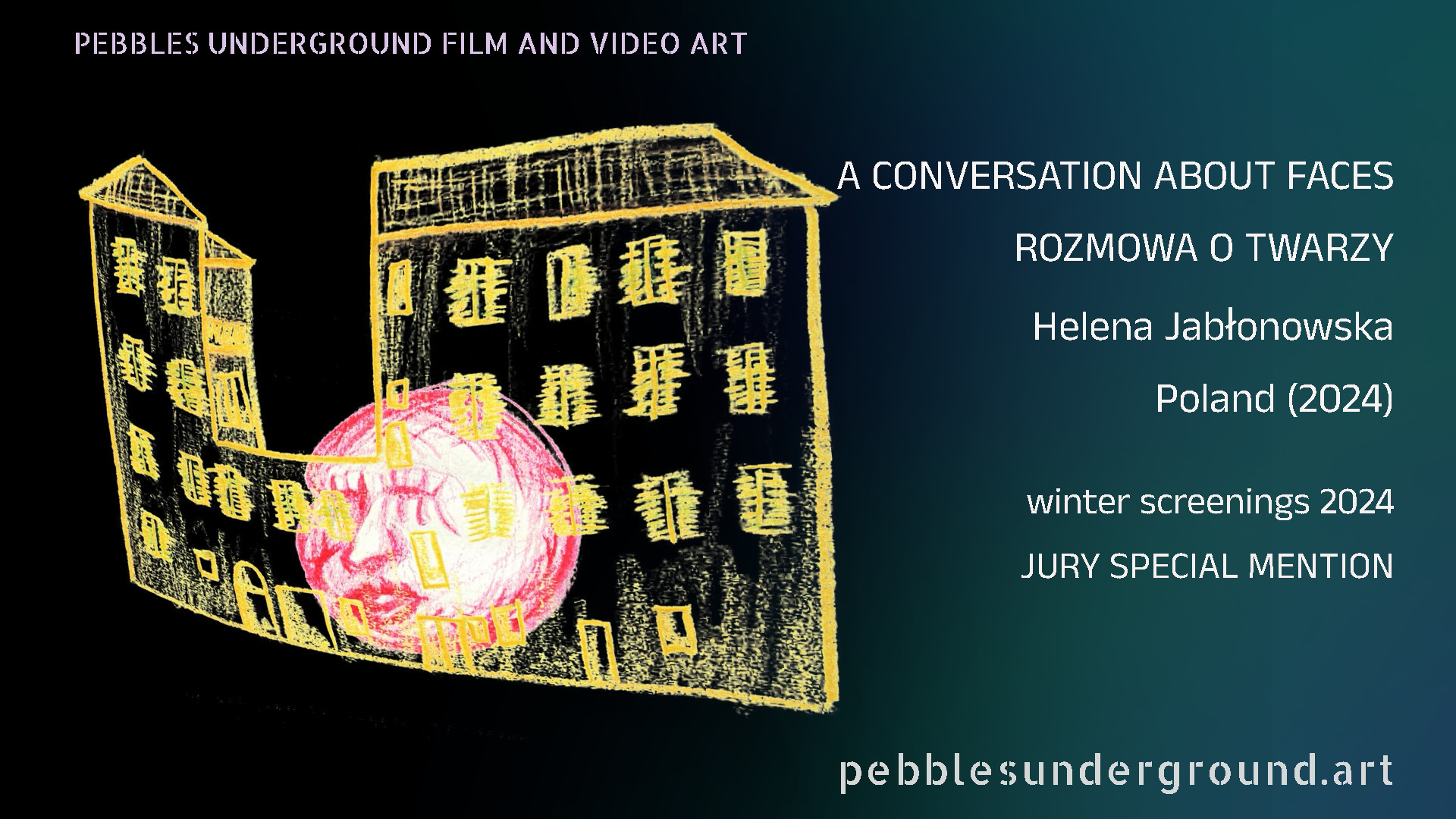 A CONVERSATION ABOUT FACES_ROZMOWA O TWARZY by Helena Jabłonowska