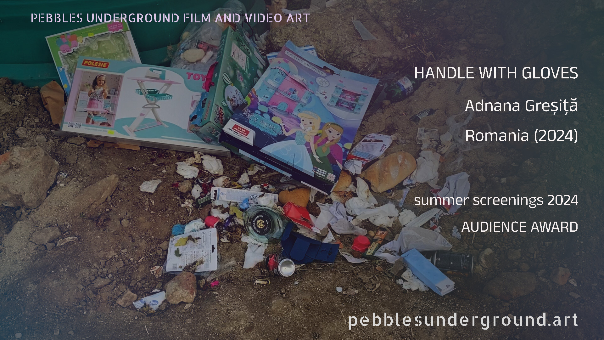 HANDLE WITH GLOVES by Adnana Greșiță