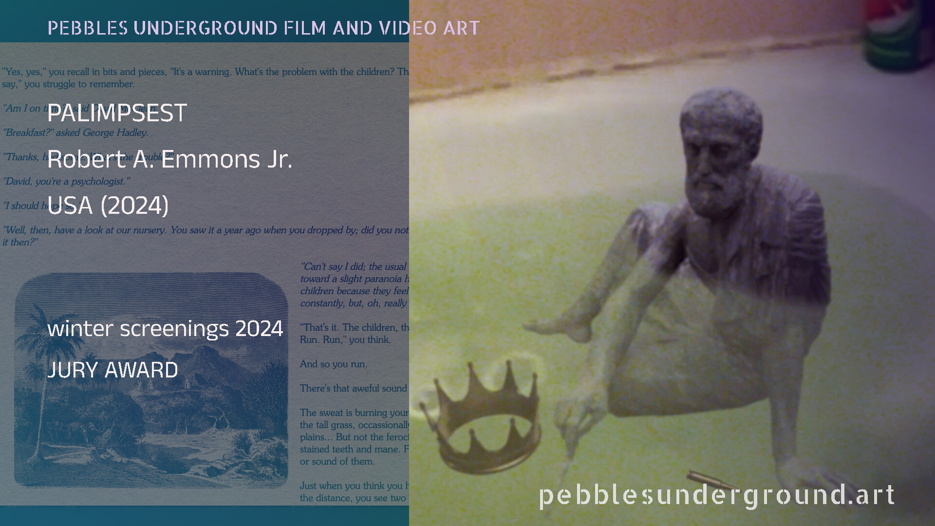 PALIMPSEST by Robert A. Emmons Jr