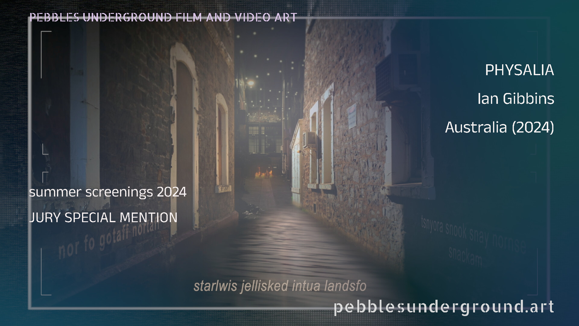 PHYSALIA by Ian Gibbins