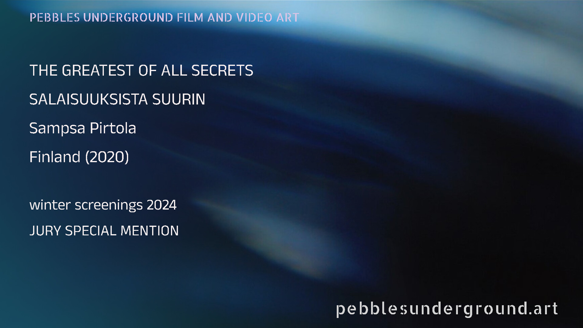 THE GREATEST OF ALL SECRETS by Sampsa Pirtola