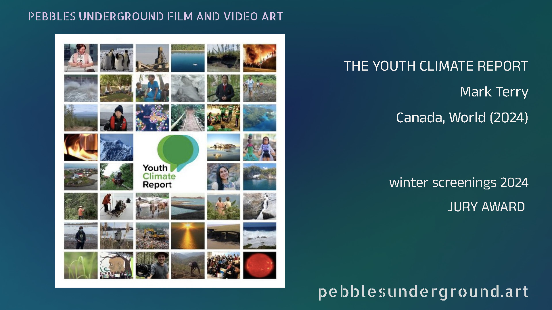 THE YOUTH CLIMATE REPORT by Mark Terry