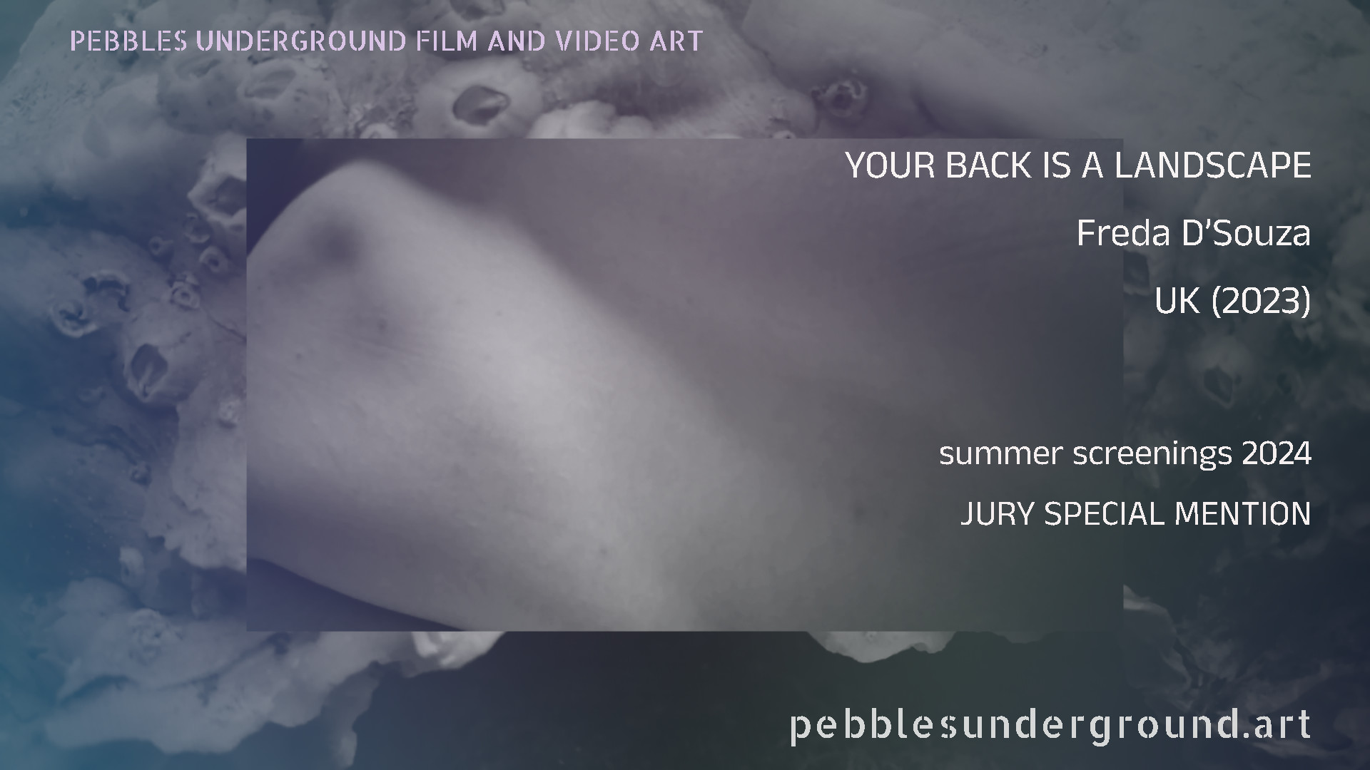 YOUR BACK IS A LANDSCAPE by Freda D’Souza